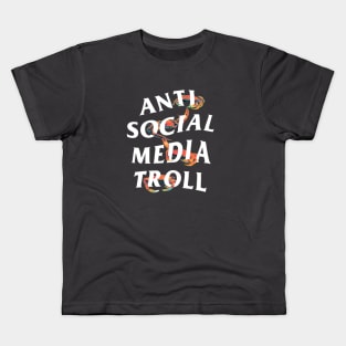 Anti Social Media Troll Kids T-Shirt